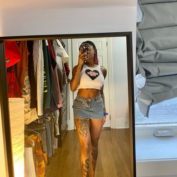 VINTAGE buffalo david bitton mini skirt - Picture 3 of 4